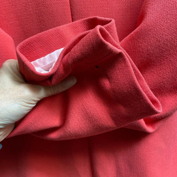 Atmosphere coral long line blazer  Sz 10 - Picture 2 of 12